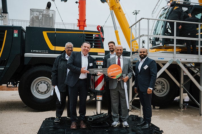 Nine axles for Saudi Arabia: Bin Quraya adds an LTM 1750-9.1 to its crane fleet